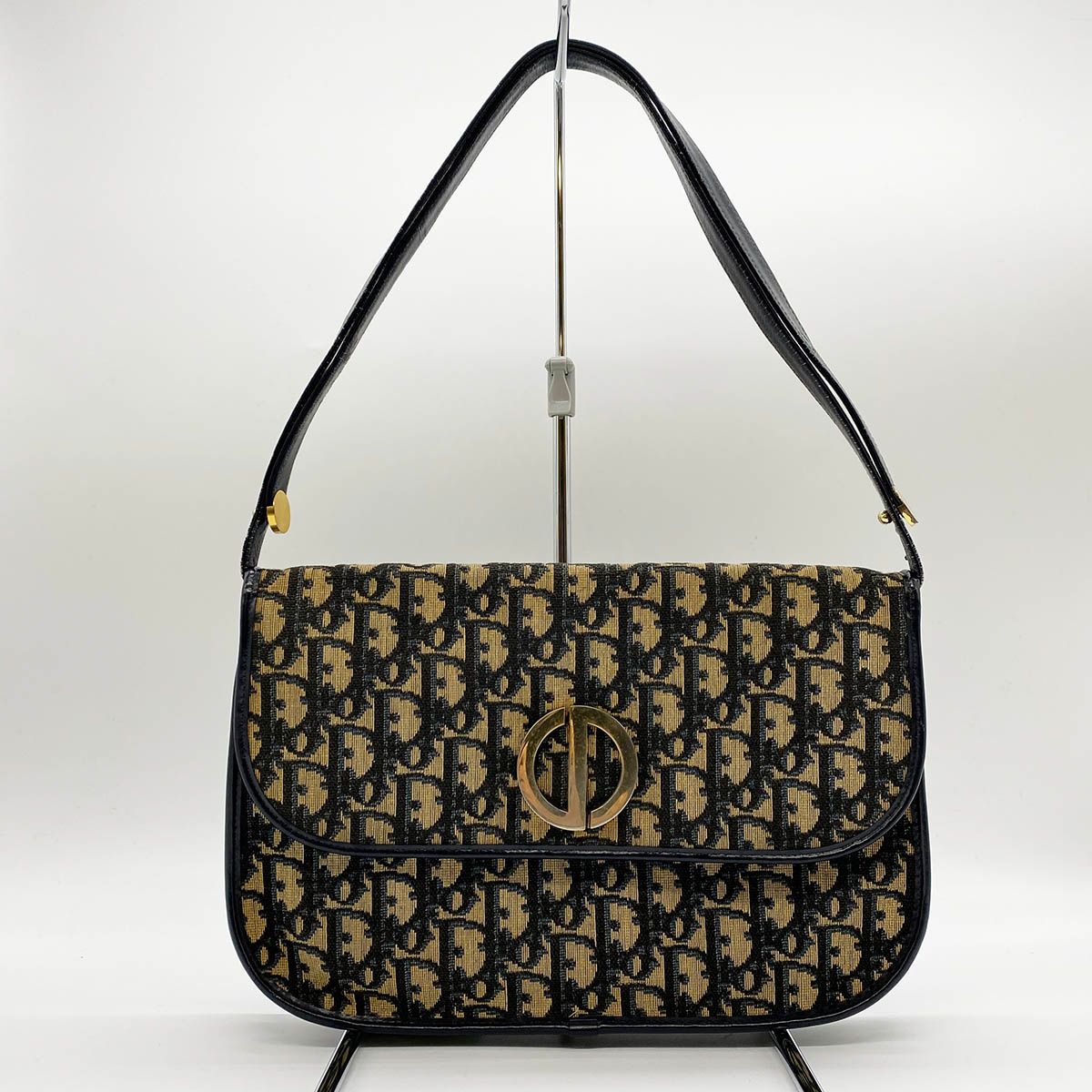 Christian Dior ディオール ショルダーバッグ トロッター キャンバス