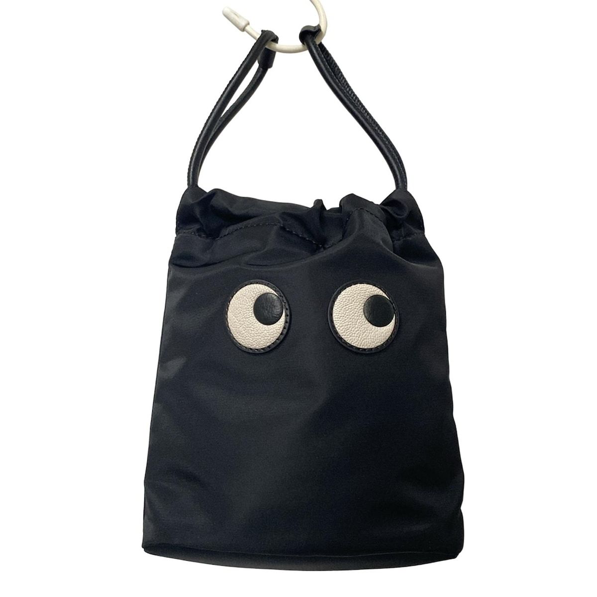 Anya Hindmarch アニヤハインドマーチ バッグ アイズ 黒 巾着袋