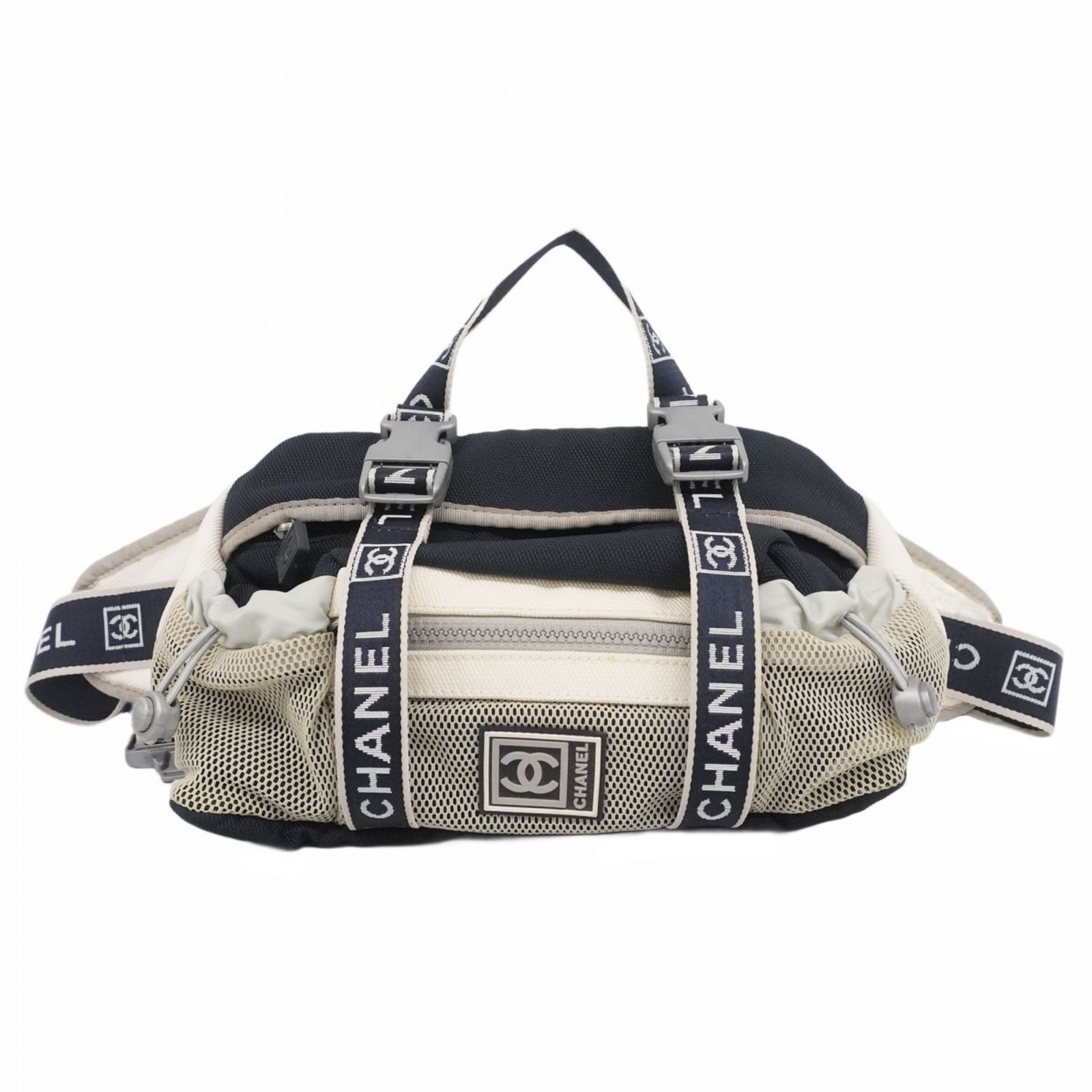 シャネル Chanel シャネル ウエストバッグ スポーツ ナイロン マルチ メンズ レディース