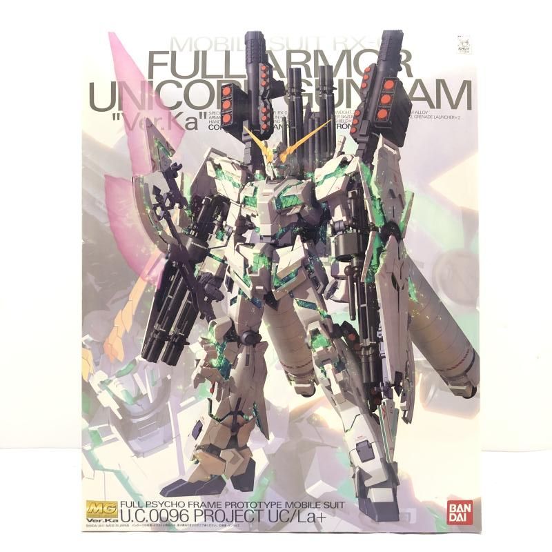 GﾀﾞﾑS 未組立 MG 1 100 RX-0 フルアーマーユニコーンガンダム バンダイ 66