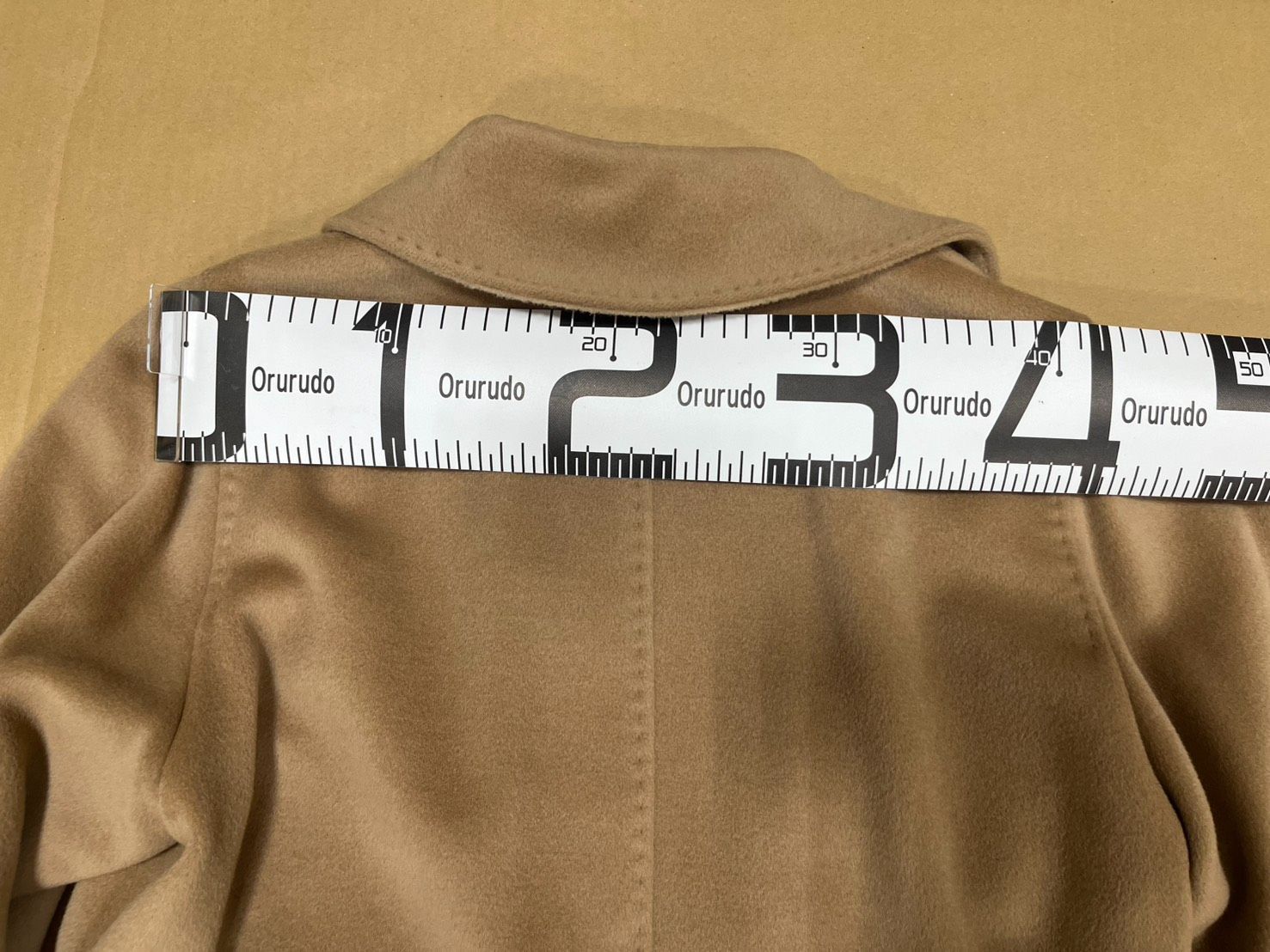 EL6】MaxMara マックスマーラ コート キャメル 白タグ ウール90