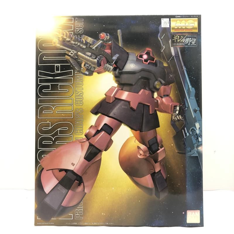 GﾀﾞﾑS 未組立 箱ヤケ有り MG リックドム シャア バンダイ 66 240066177363