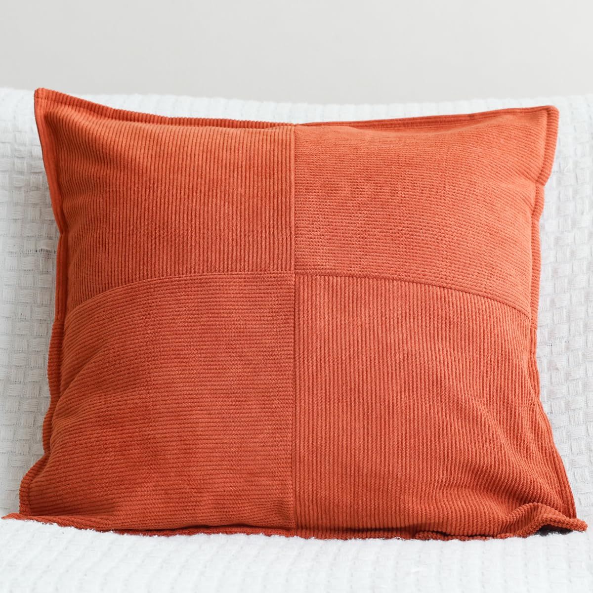 新品 クッションカバー 45 45cm 50 50cm 40 40cm 55 55cm 北欧 無地 かわいい シンプル ホテル お洒落 丸洗い カバー クッション 春 夏 秋 冬 40 シトラスオレンジ