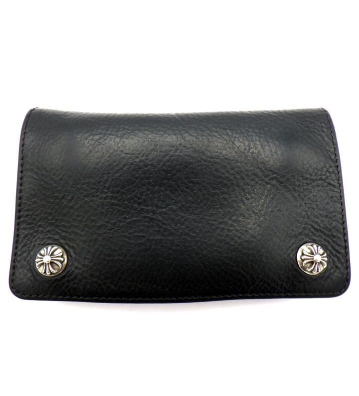 クロムハーツ 1zipウォレット クロムハーツ CHROME HEARTS 【 1ZIP 】 1ジップ クロスボール ボタン