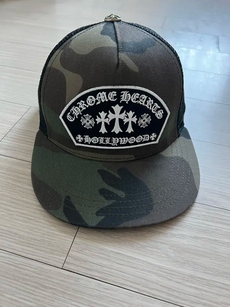 CHROME HEARTS クロムハーツ キング タコ カモ キャップ スナップバック トラッカー ウール 帽子