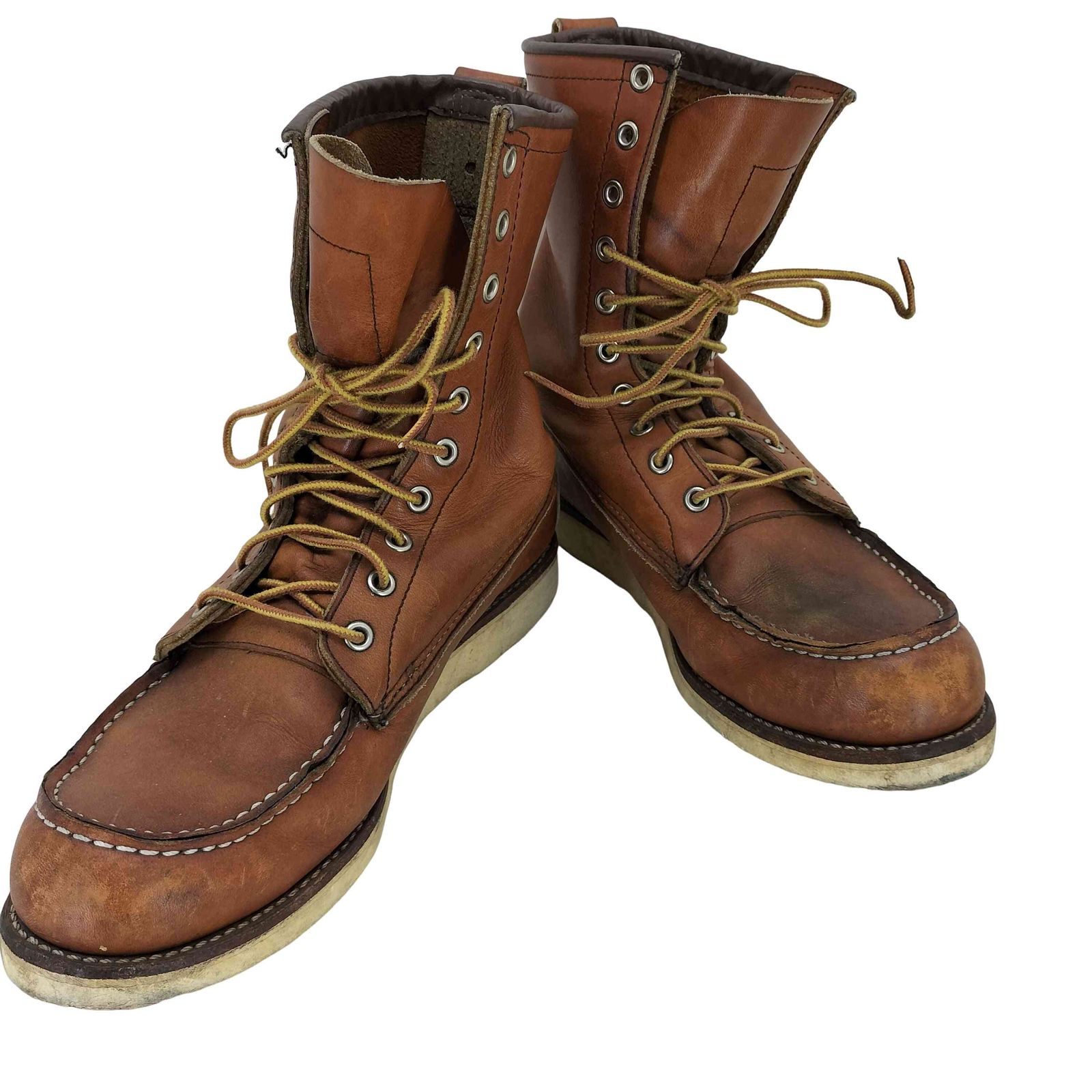 レッドウィング RED WING 縦長タグ 877 Classic Work 8inch Moc-toe メンズ JPN 27