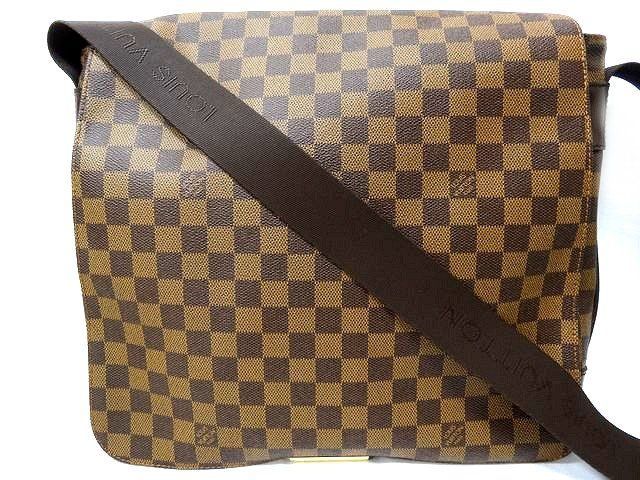 ヴィトン N45258 SP1014 ダミエ バスティーユ メッセンジャーバッグ ショルダーバッグ メンズ ゴールド金具 LOUIS VUITTON 7J
