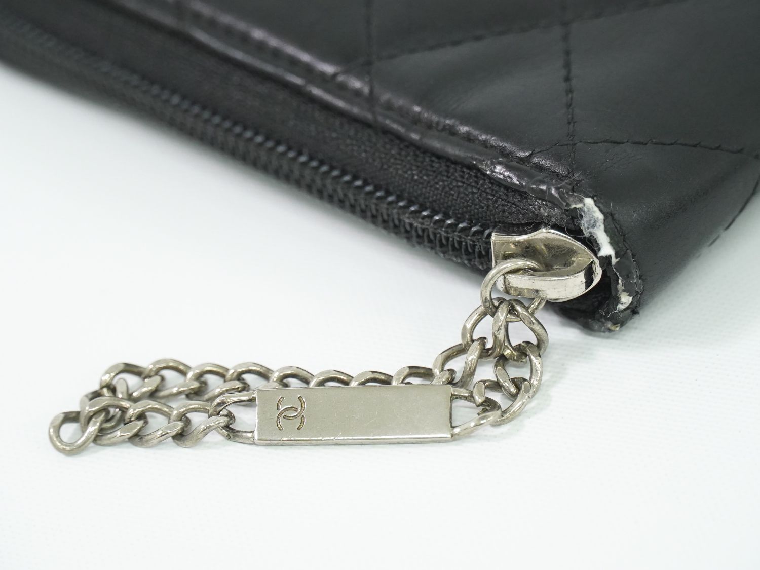  シャネル CHANEL ココマーク カンボンライン ラウンドファスナー 長財布 ロングウォレット レザー ブラック 財布 ウォレット フォロー割 長財布 小物