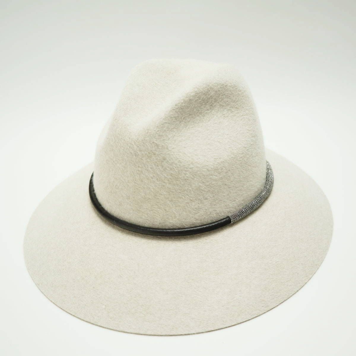 BRUNELLO CUCINELLI ブルネロクチネリ フェルトハット ベージュ M11-k061