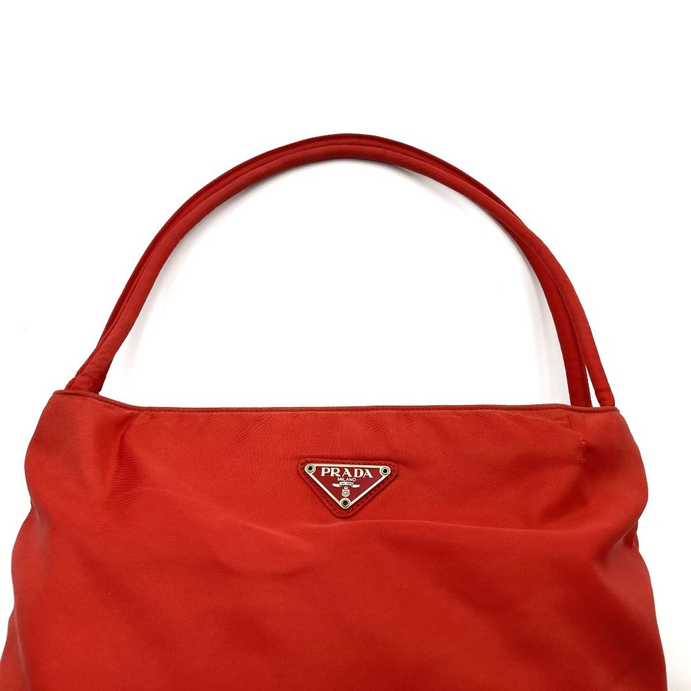 PRADA プラダ ハンドバッグ トートバッグ ナイロン レッド レディース メンズ ファッション ヴィンテージ プレゼント GINKGOPHARMACY_COM