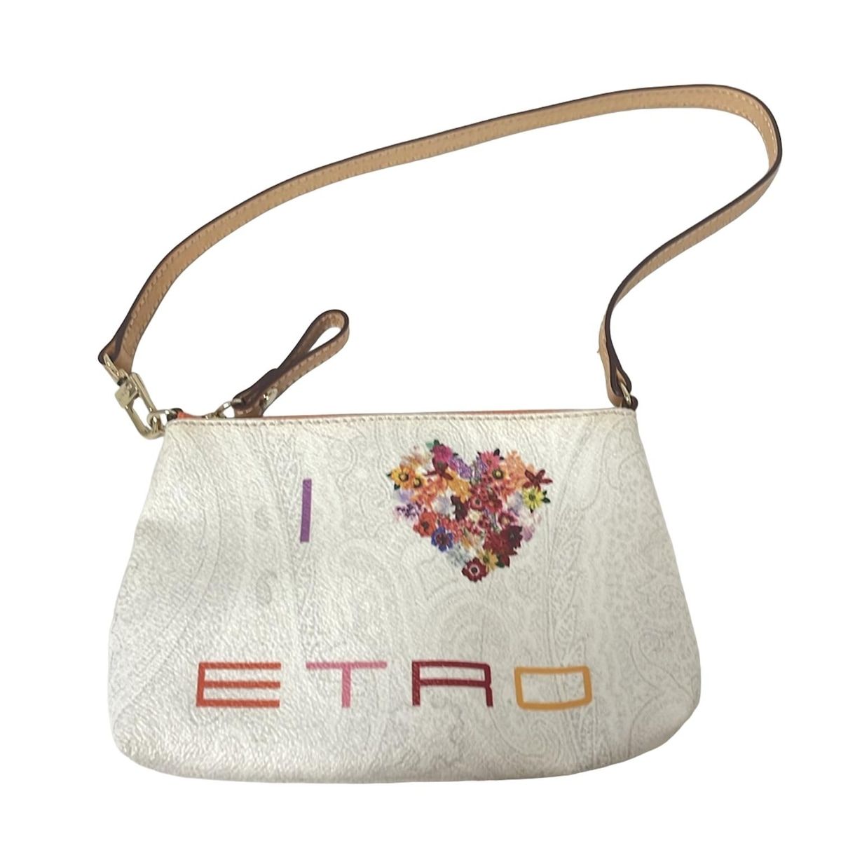 白×ライトブラウン×マルチ