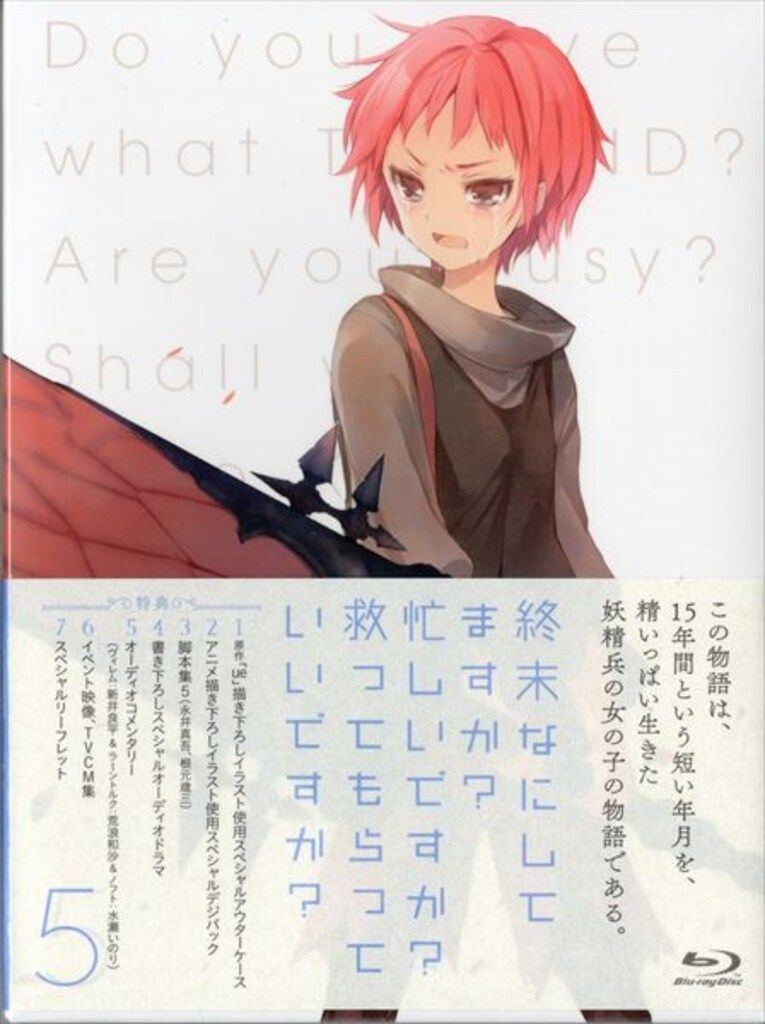 アニメBlu-ray 終末なにしてますか 忙しいですか 救ってもらっていいですか 5