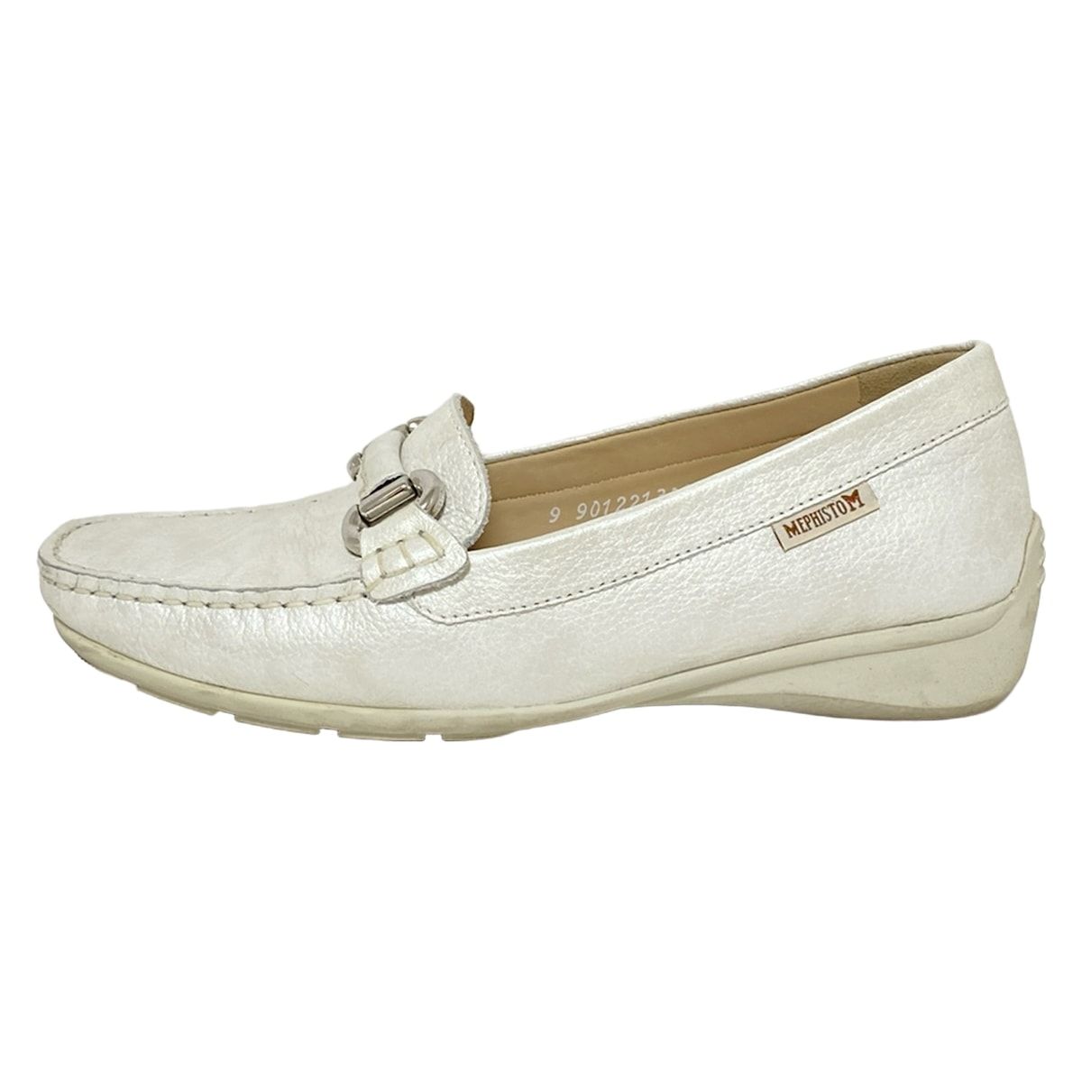 メフィスト シューズ EUR 4 レディース 白 レザー