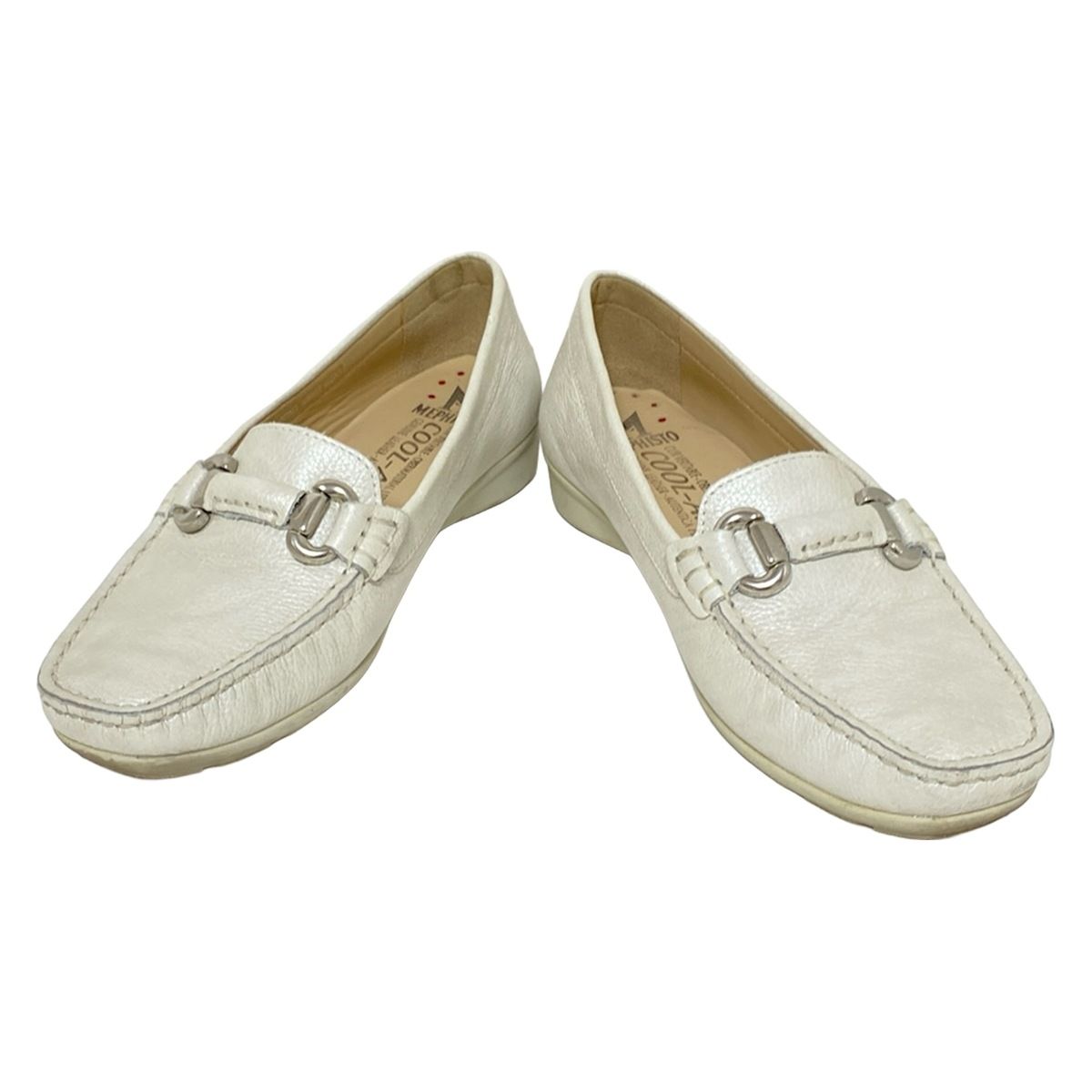 メフィスト シューズ EUR 4 レディース - 白 レザー