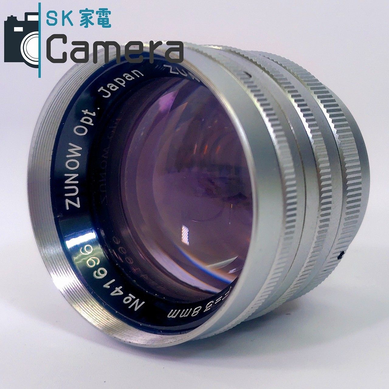 ZUNOW-ELMO Cine 38mm F1.1 ズノー エルモ シネレンズ Dマウント