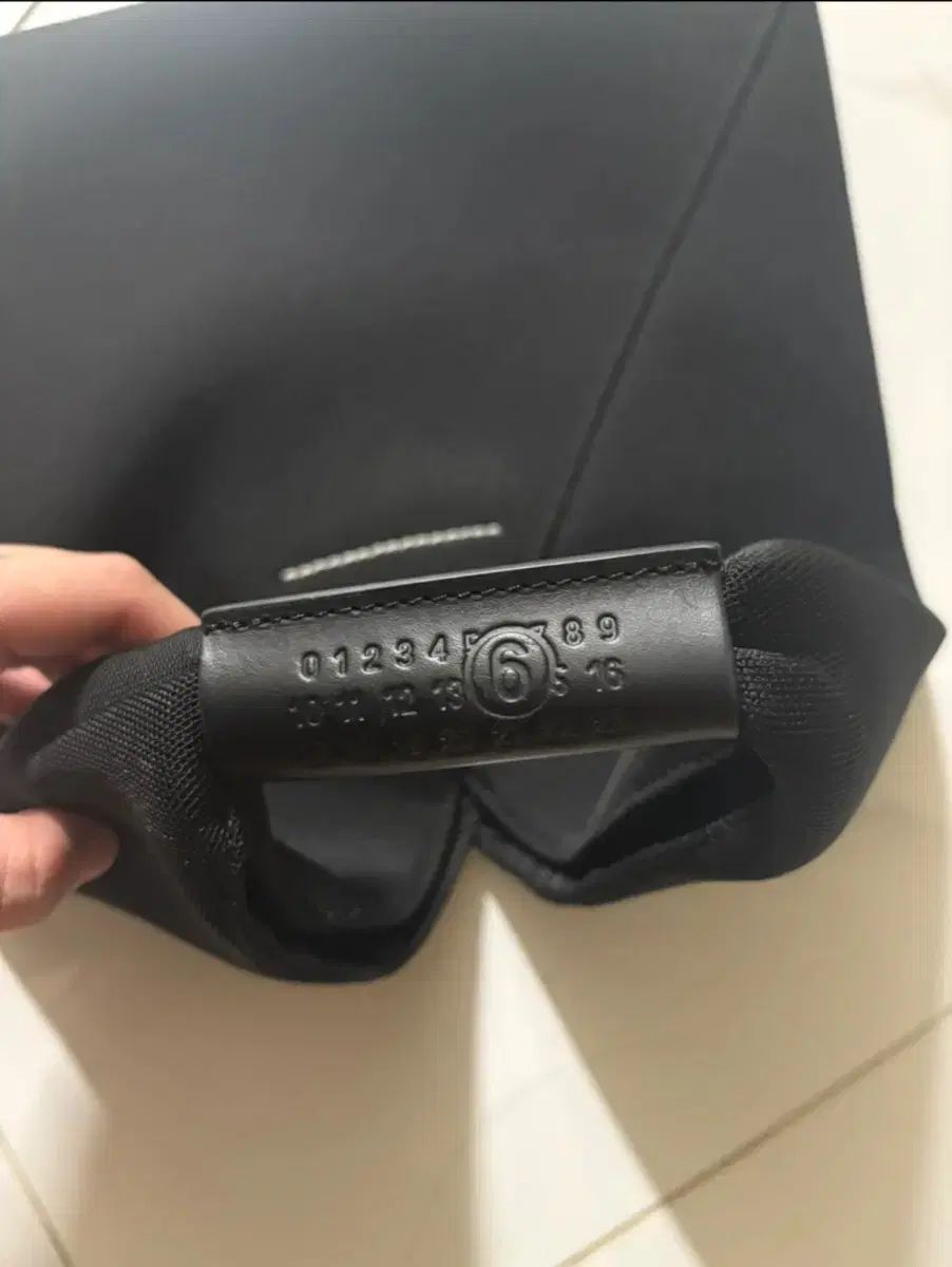 メゾン マルジェラ ブラック スモール トートバッグ