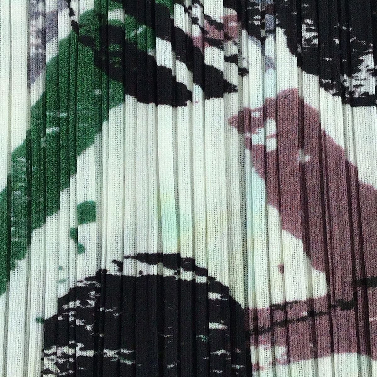  PLEATS PLEASE プリーツプリーズ ワンピース サイズ2 M レディース ダークグリーン 白 マルチ ノースリーブ ロング その他 ワンピース