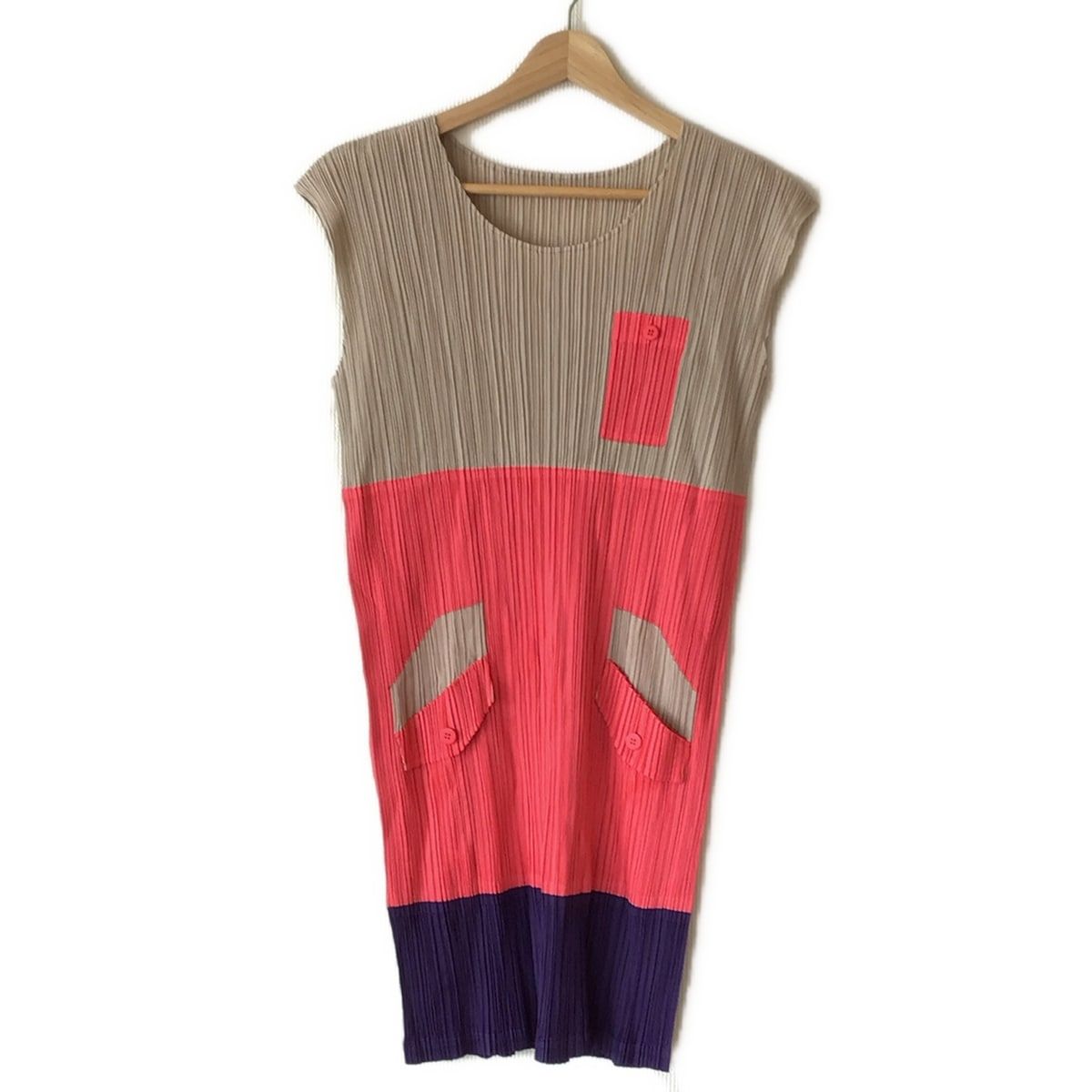 PLEATS PLEASE(プリーツプリーズ) ワンピース サイズ4 XL レディース