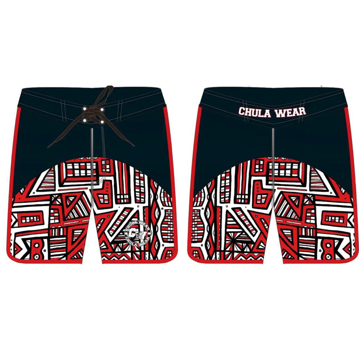 チュラウェア サーフパンツ CHULA WEAR ステージ ショーツ 水着 CHI TOWNS ハーフパンツ 短パン フィジーカー 大会 メンズ 筋トレ ジム ウエア 衣類