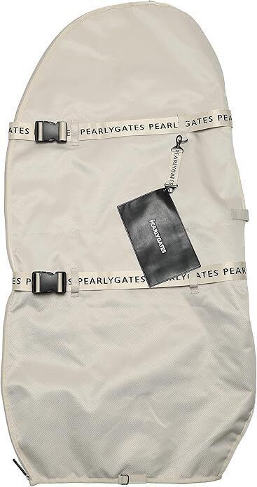 パーリーゲイツ トラベルカバー キャディバッグカバー ベージュ PEARLY GATES 送り状ケース ベルクロ付き