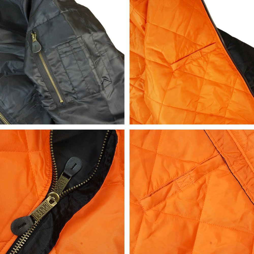 プロクラブ PRO CLUBメンズ ジャケット129 FLIGHT JACKETリバーシブル