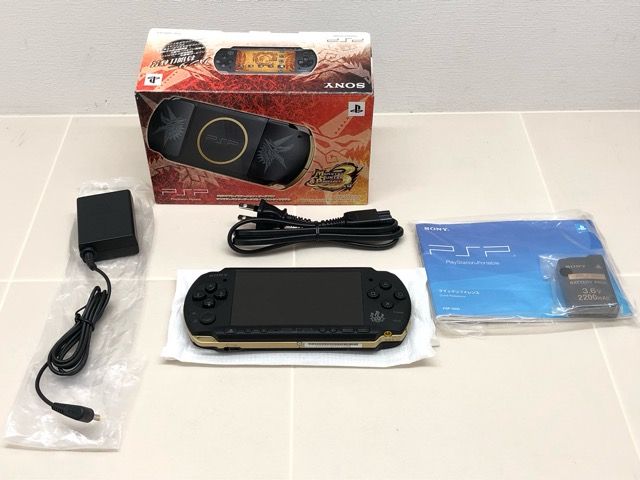 PSP モンスターハンター ポータブル 3 rd ハンターズモデル 3000 MHB F 5628 007 064
