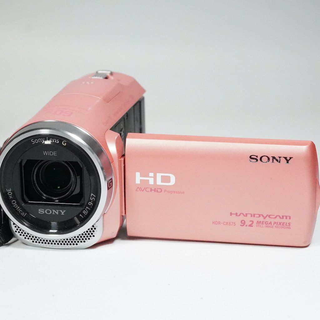 SONY ソニー HDR-CX675 ピンク 返金保証 2378