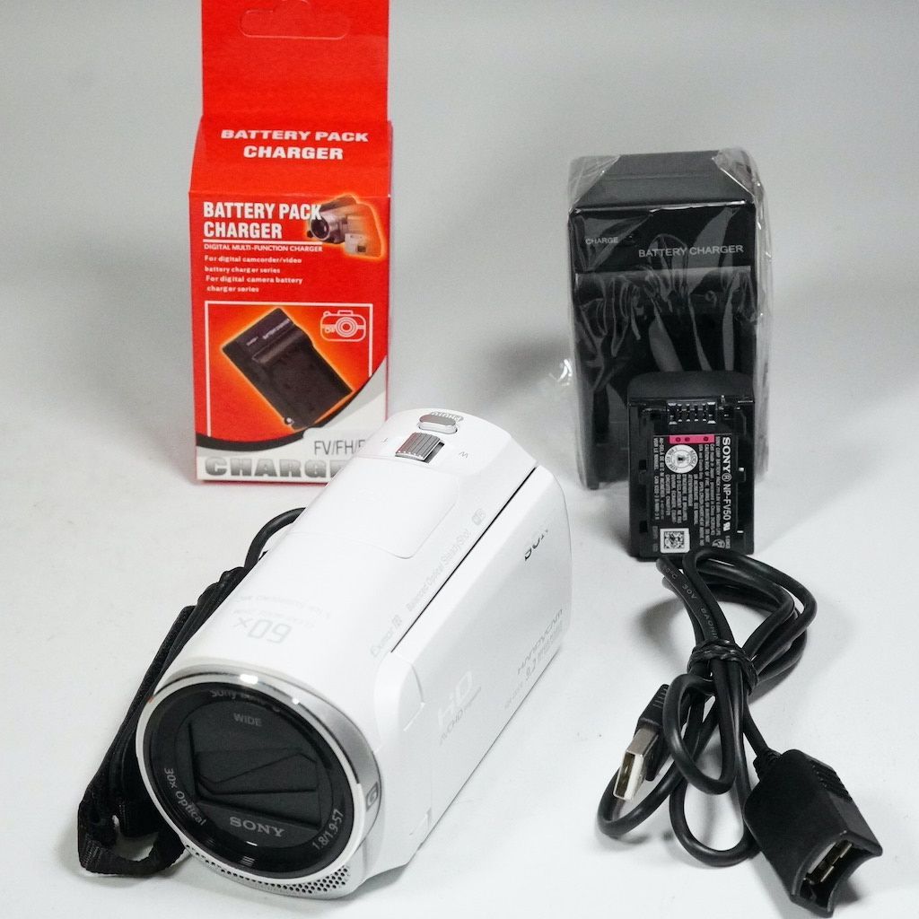 SONY ソニー HDR-CX670 ホワイト 返金保証 2379