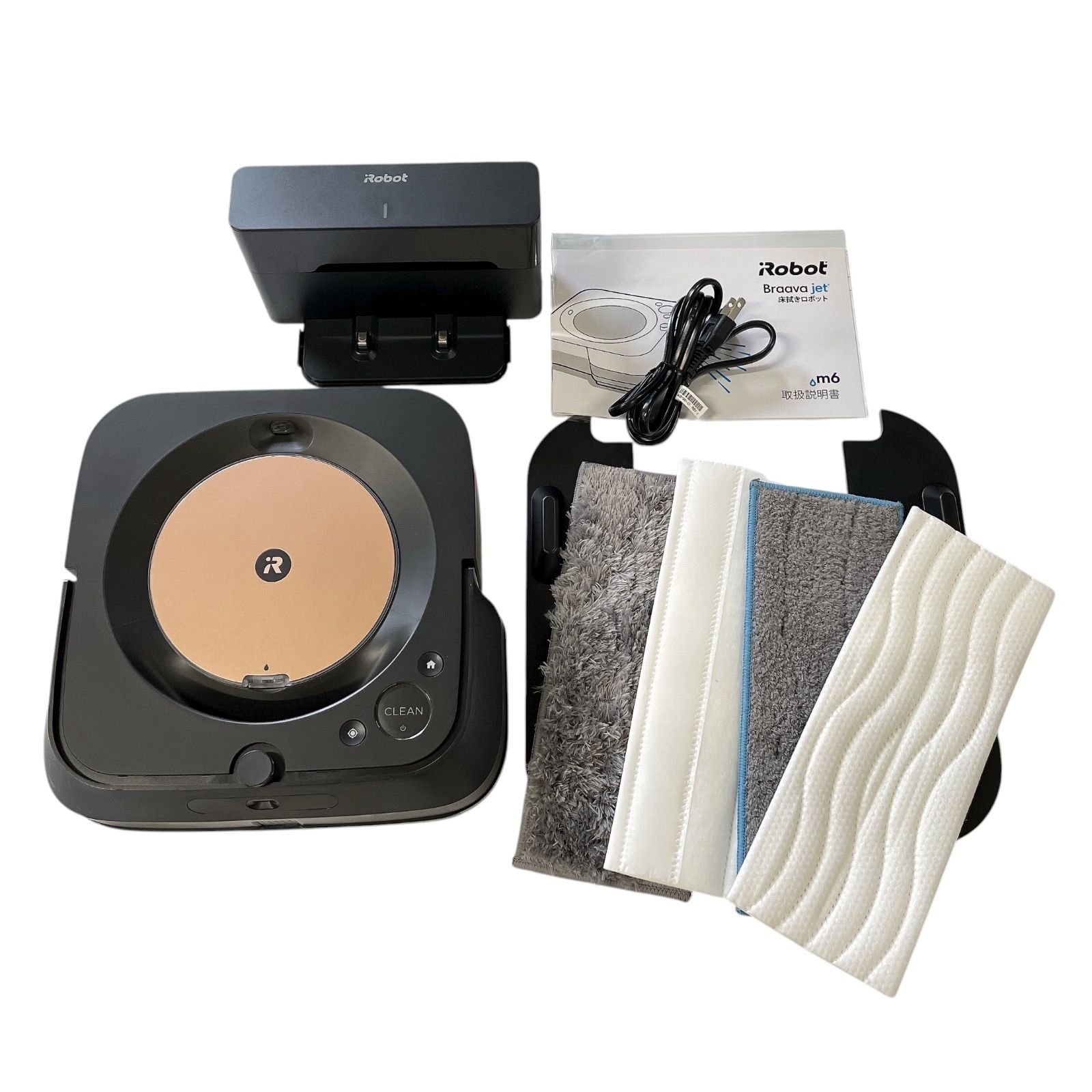 1111A ジャンク アイロボット ブラーバジェット m6 ロボット掃除機