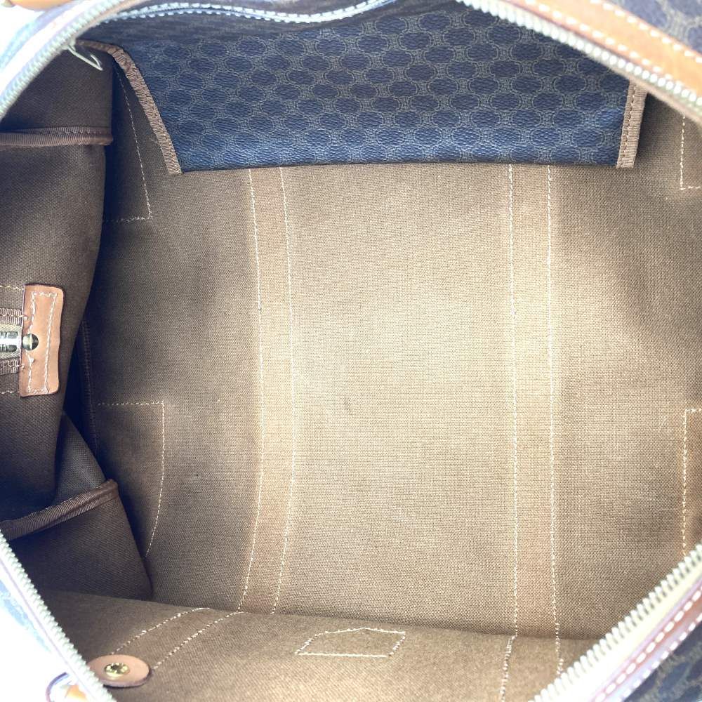 CELINE セリーヌ ボストンバッグ 旅行鞄 マカダム ヴィンテージ PVC