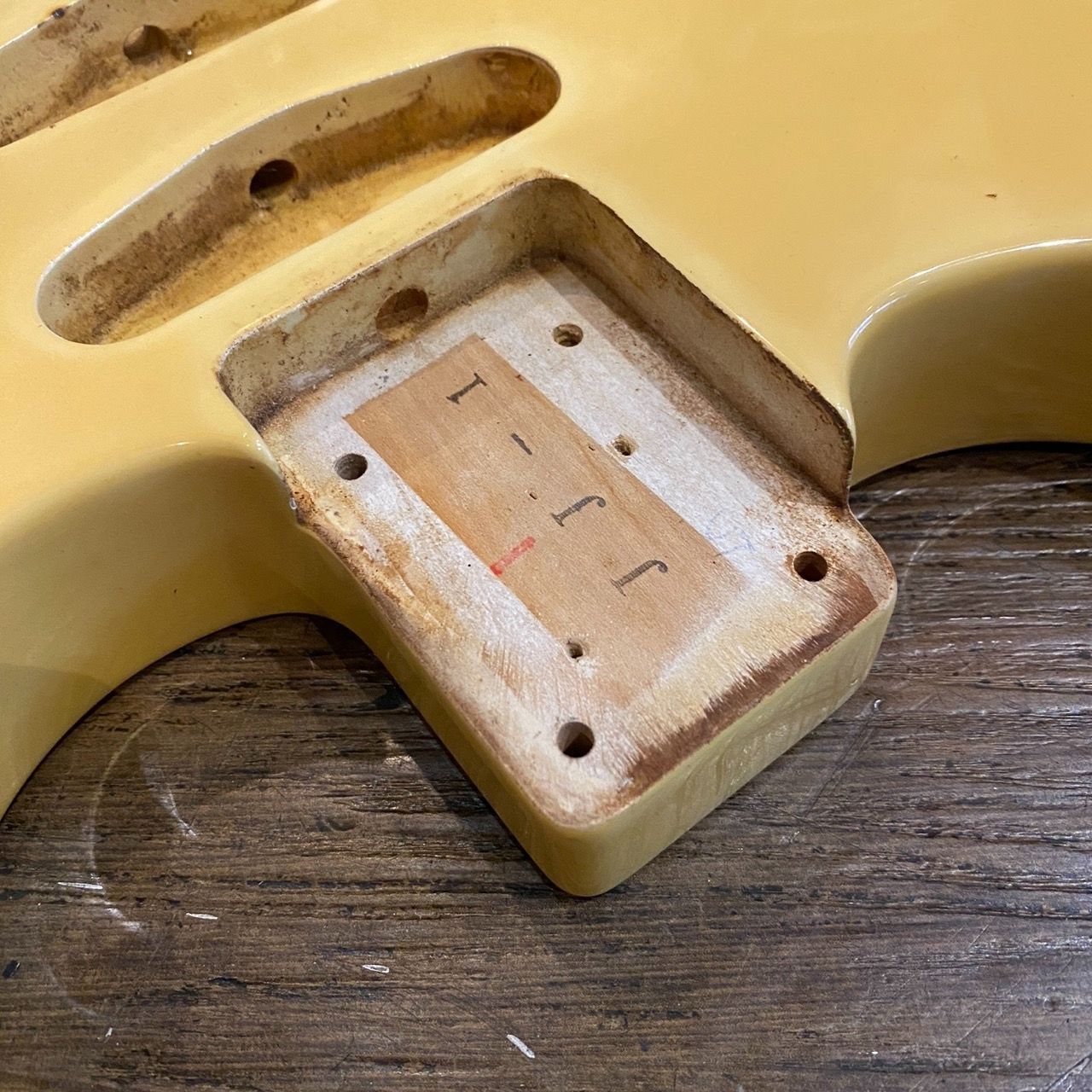 Greco JJ 1 Guitar Body 1985年製 グレコ エレキギター ボディ