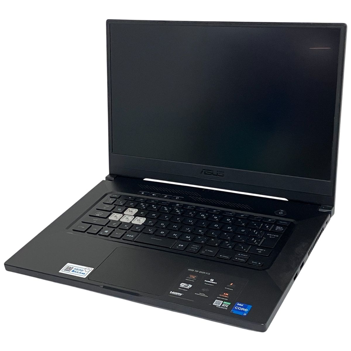 ASUS TUF Dash F15 FX516PEE ノートPC 11th Gen i7-11370H 16GB SSD 512GB RTX 3050 Ti Laptop GPU win11 F10569642