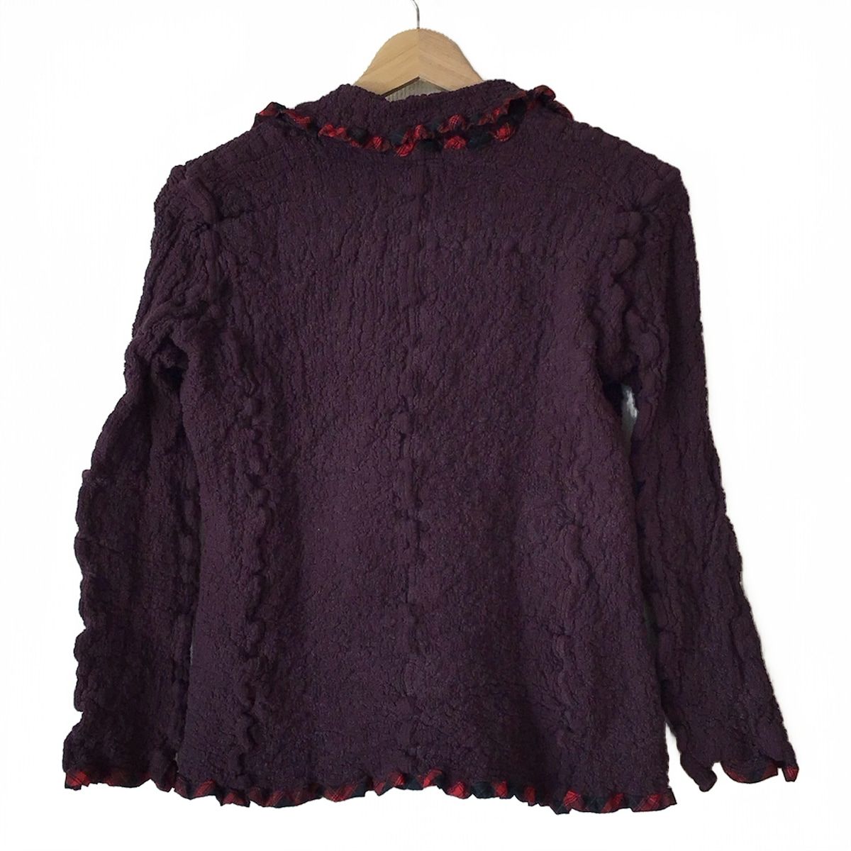 【美品】me イッセイミヤケ カーディガン ドルマンスリーブ パープル 8015000663881_1.jpg?v=