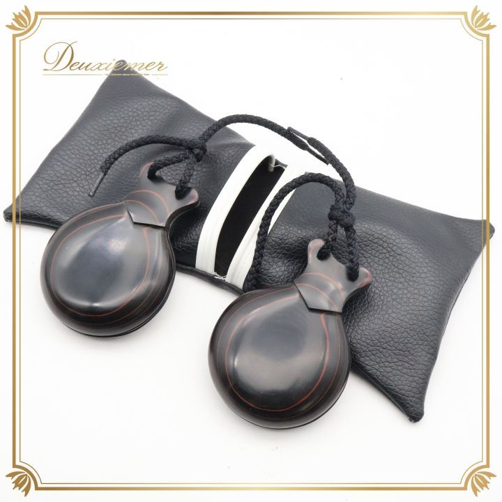 フラメンコ パリージョ カスタネット CASTANUELAS DEL SUR ブラック系