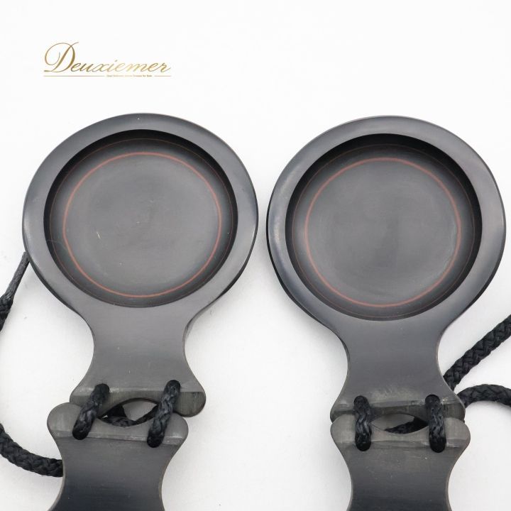 フラメンコ パリージョ カスタネット CASTANUELAS DEL SUR ブラック系