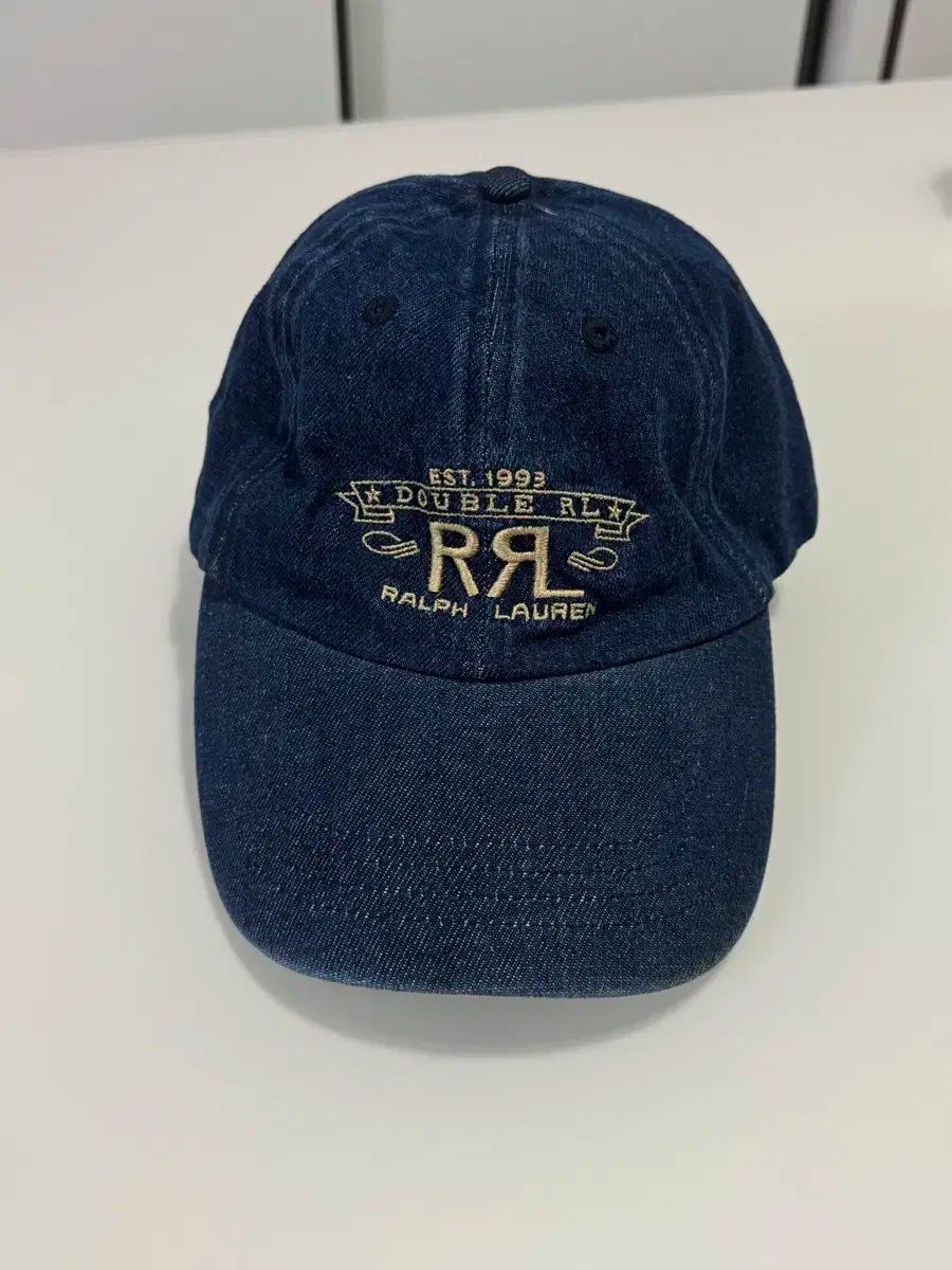 RRL ダブルアールエル ランチロゴ デニム ベースボールキャップ 日本版