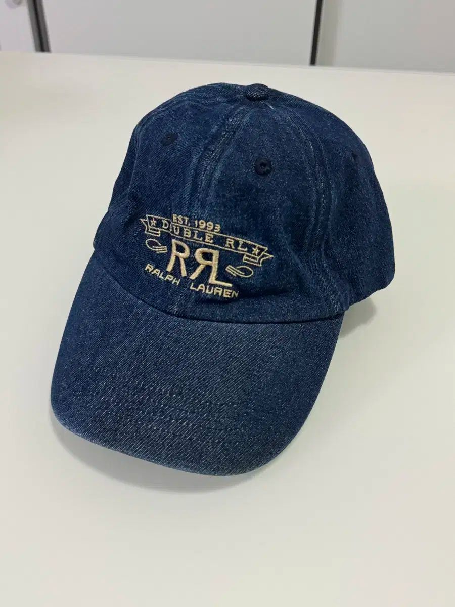 RRL ダブルアールエル ランチロゴ デニム ベースボールキャップ 日本版