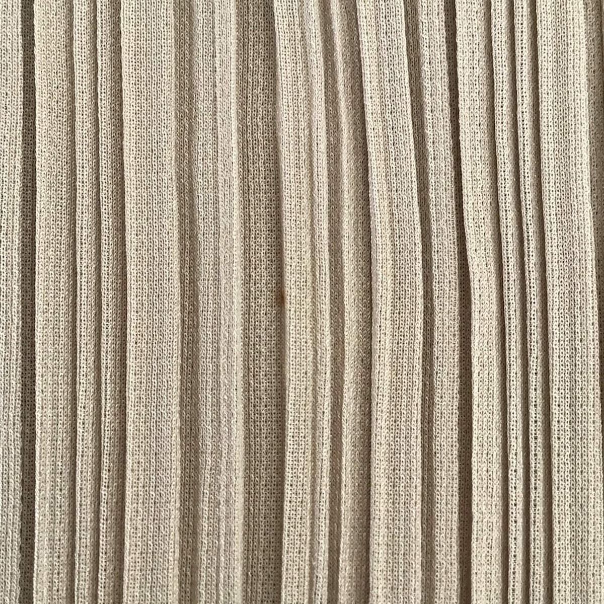 ベージュ×オレンジ×マルチ ノースリーブ