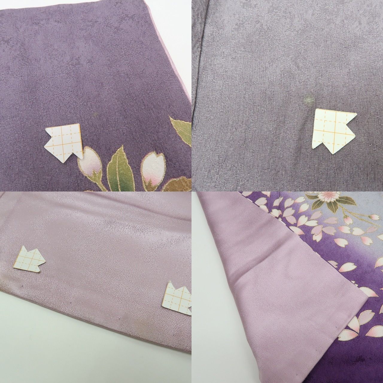  ✾まめ藤✾ｍ2360 正絹 桜 トールサイズ 成人式 振袖 振袖 着物