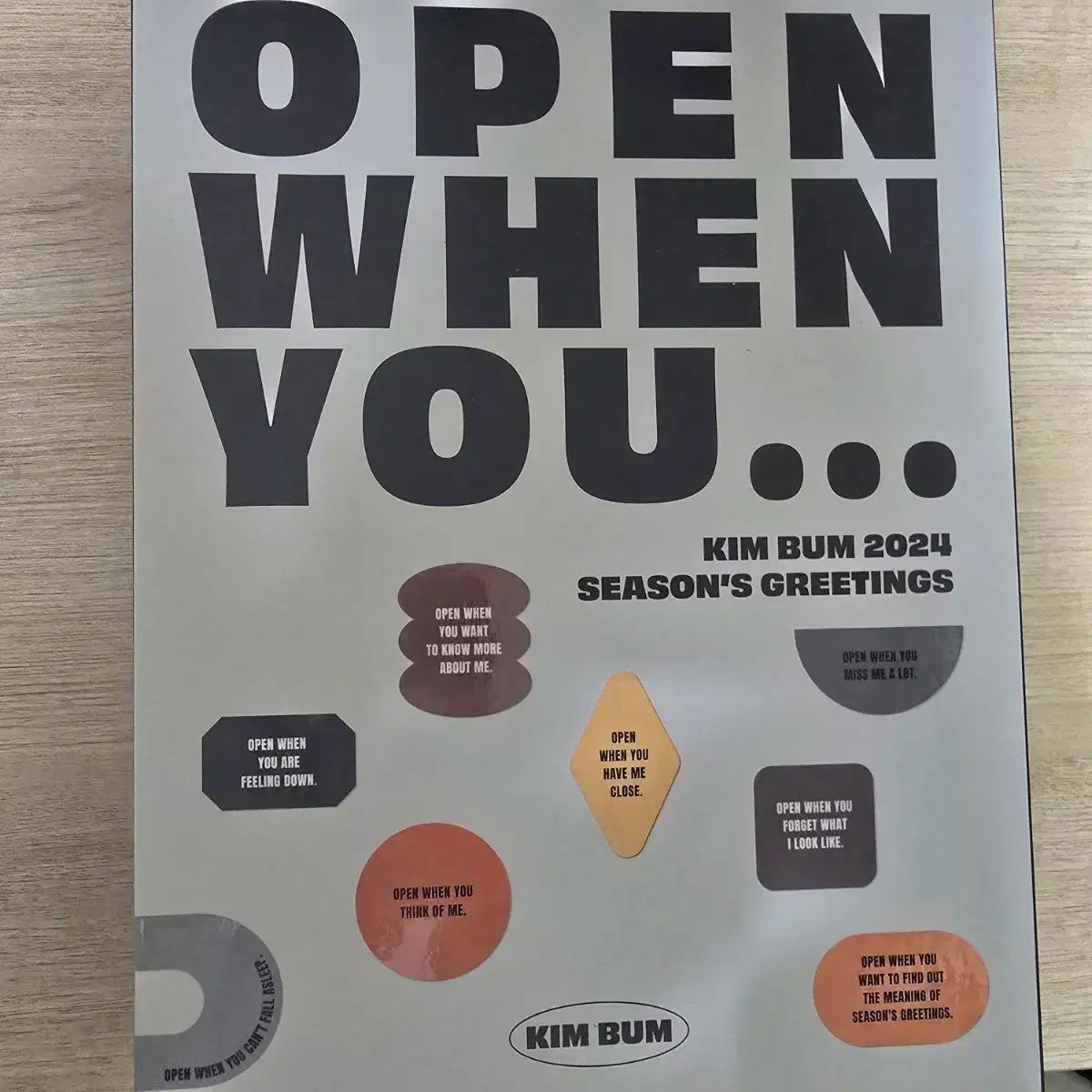 キム ボム KIM BOM 2025 シーグリ シーズングリーティング フルセット Starship スタシ 特典 トレカ