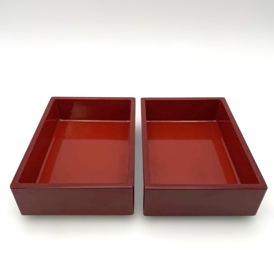 津軽塗り 花見弁当箱 紋紗塗 仕掛 モダン 感 シンプル 上品 一人用弁当箱 重箱 花見 おせち料理 お茶会 女子会 伝統工芸 漆器