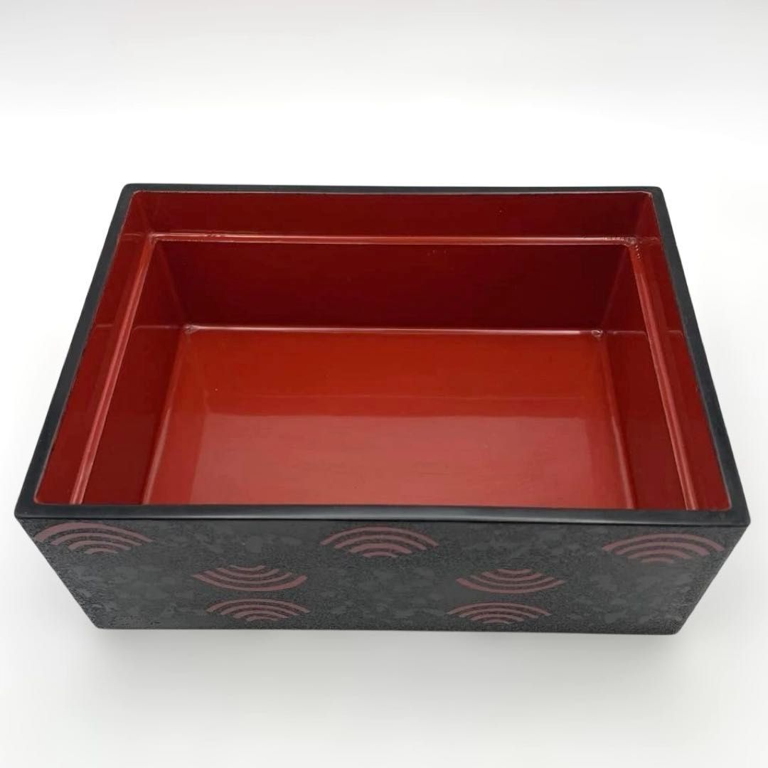 津軽塗り 花見弁当箱 紋紗塗 仕掛 モダン 感 シンプル 上品 一人用弁当箱 重箱 花見 おせち料理 お茶会 女子会 伝統工芸 漆器 WWW_OPDRERGINERDOGAN_COM