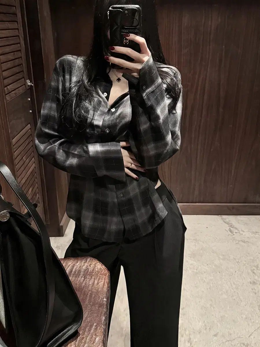 ゴールデングース ソフト チェック シャツ