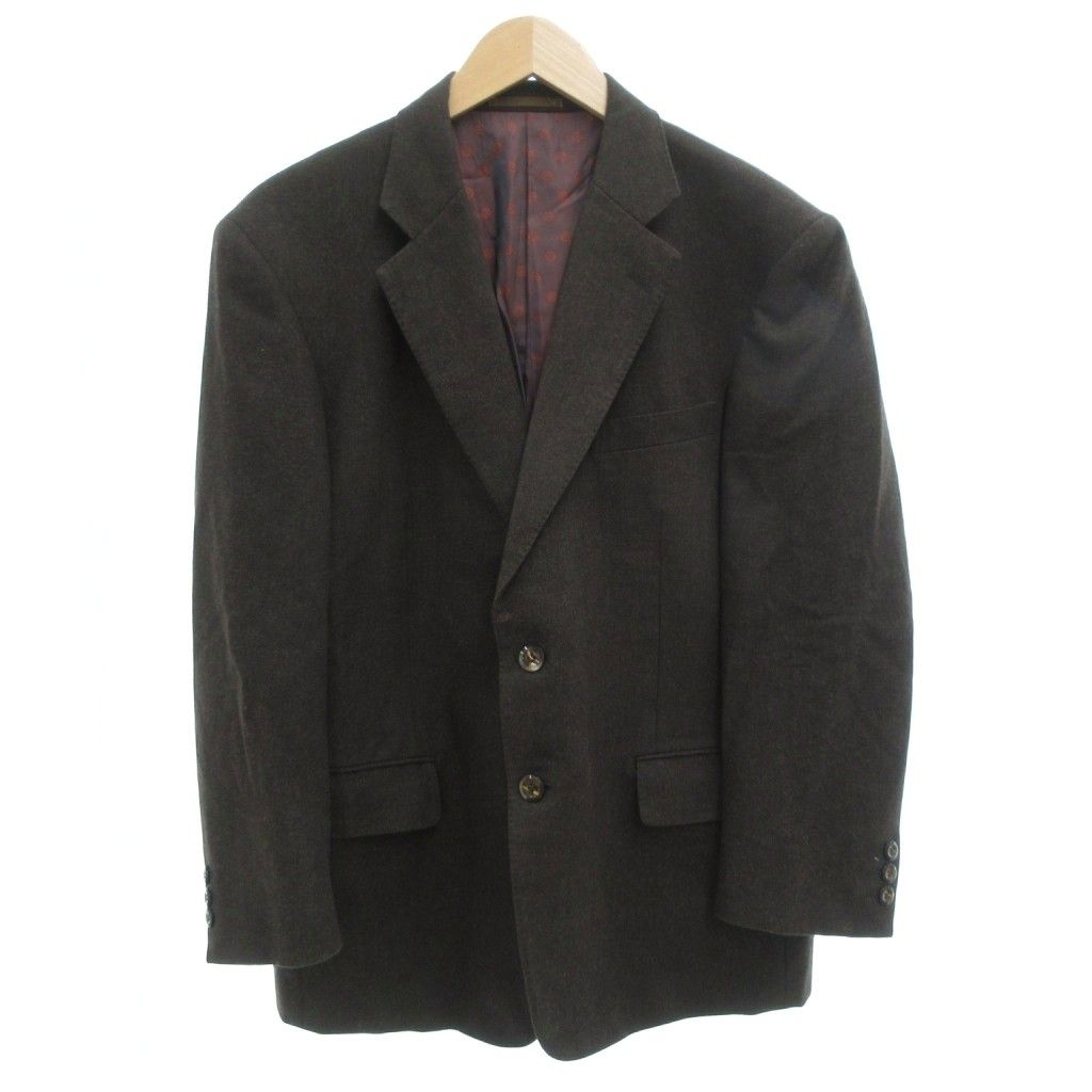 スキャバル SCSBAL MOTS セットアップ スーツ ジャケット パンツ 秋冬 総裏地 シングル ダークブラウン AE GY44