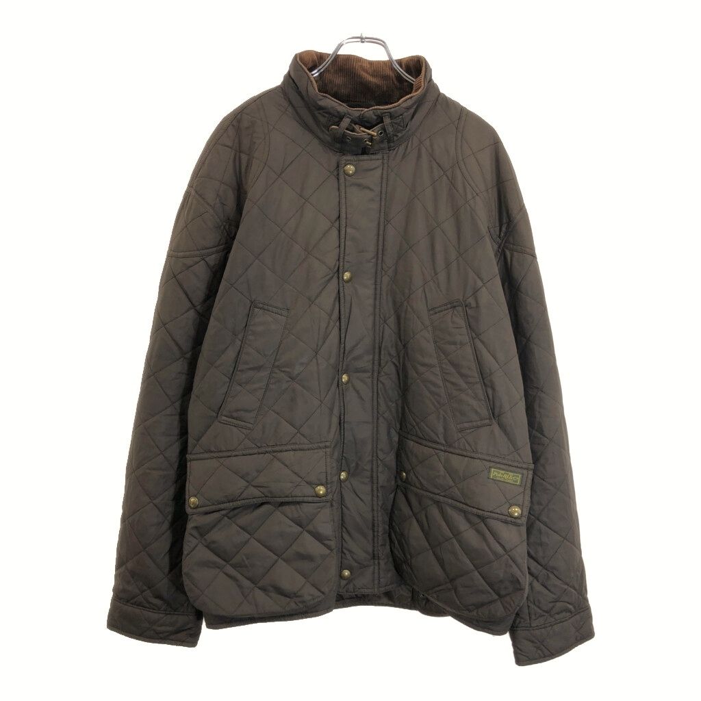 Polo by Ralph Lauren ポロ ラルフローレン キルティングジャケット ブラウン メンズ L相当 古着 V2158