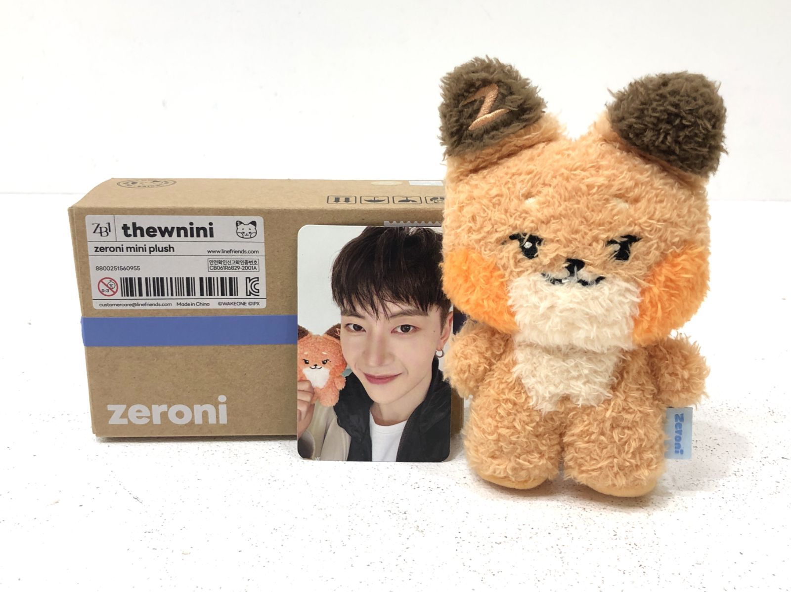 小牧店】ZEROBASEONE zeroni テュニニ ぬいぐるみ マシュー トレカ有