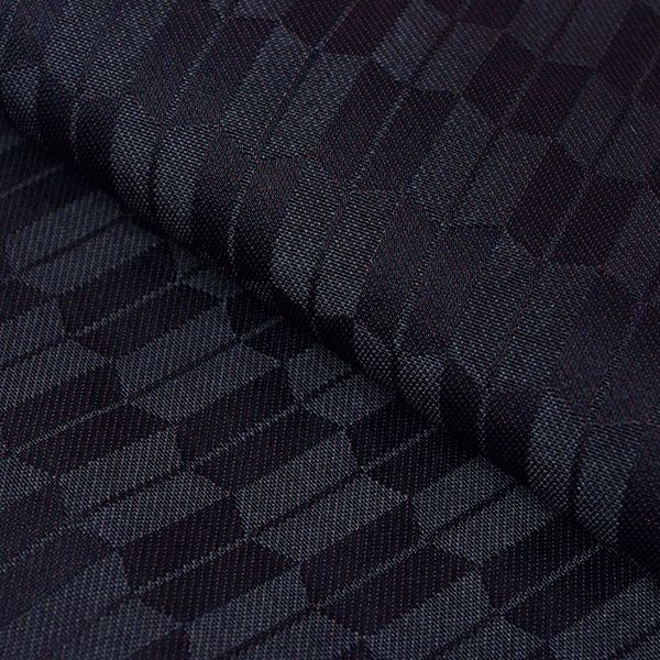  京袋帯 お太鼓 一重太鼓 銀座結び 角出し 鉄紺色 黒色 深緋色 鳥の子色 雪輪模様 ポリエステル 女性 レディース 帯 着物 20代 30代 40代 50代 60代 70代 obi-ko 14 袋帯 帯