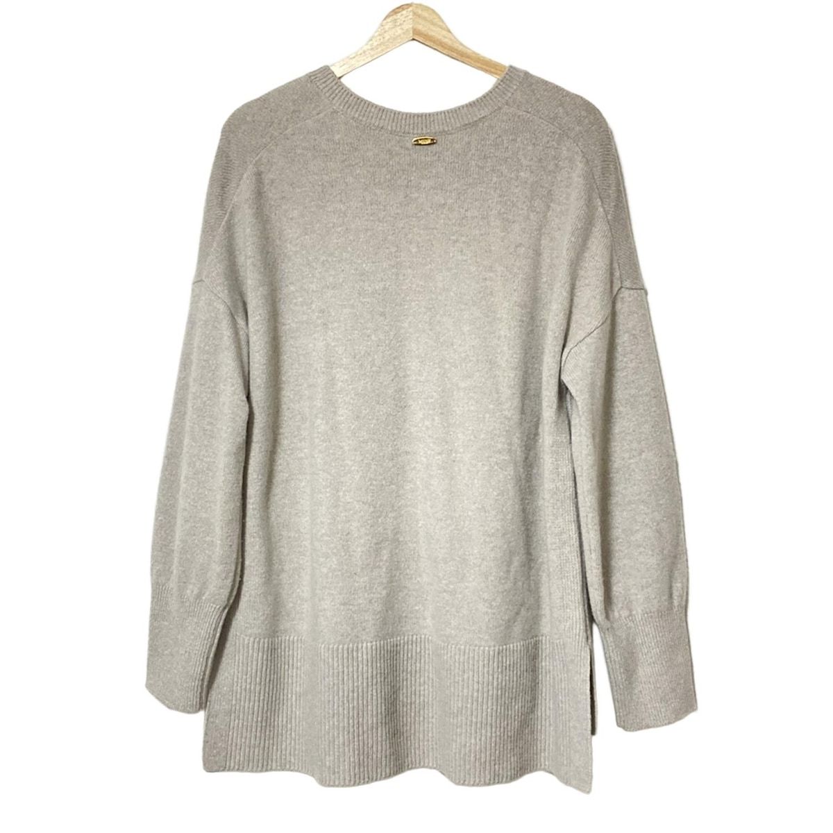 MUSE de DEUXIEME CLASSE ミューズデドゥーズィエムクラス 長袖セーター レディース - グレーベージュ