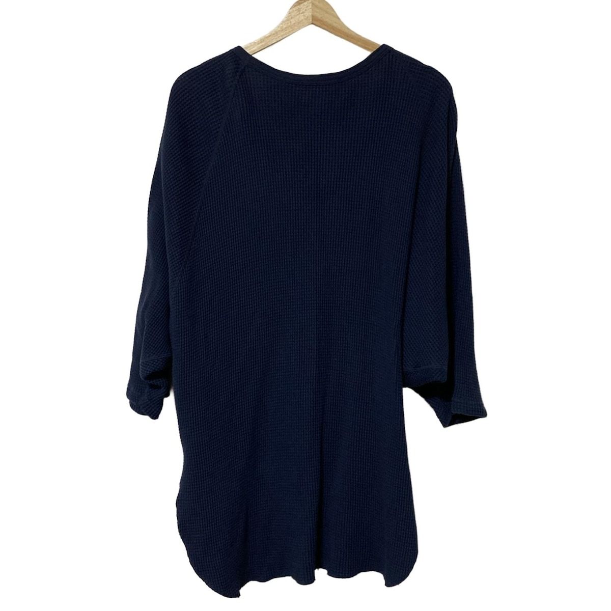 L Appartement アパルトモン 七分袖カットソー レディース - ネイビー