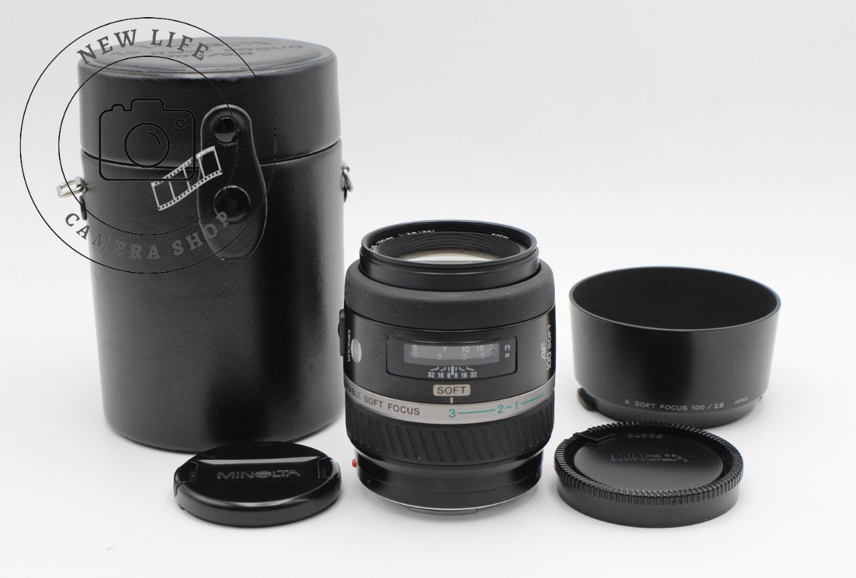 銘玉 MINOLTA ミノルタ AF 100 SOFT カメラレンズ AF SOFT FOCUS 100㎜ 1 2.8 11289